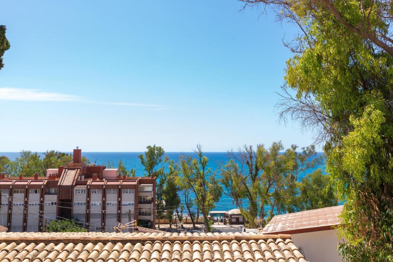 Casa De La Playa. Beach House With Magnificent Sea 말라가 외부 사진