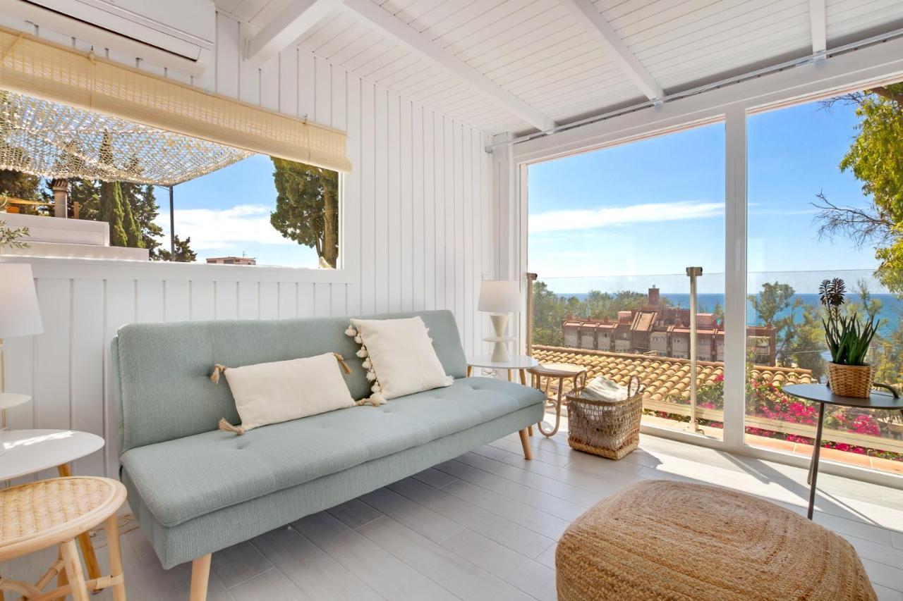 Casa De La Playa. Beach House With Magnificent Sea 말라가 외부 사진